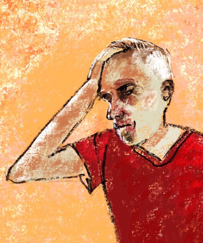 Self-portrait of Keith Avery, 2025